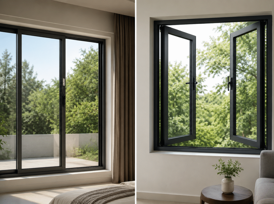 Sliding Windows vs Casement Windows for Modern Homes